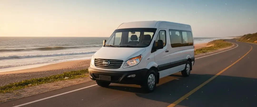 JAC Sunray V6 Pasajeros 17+1 2026 0 KM en Venezuela — precio y ficha técnica en Autochinos