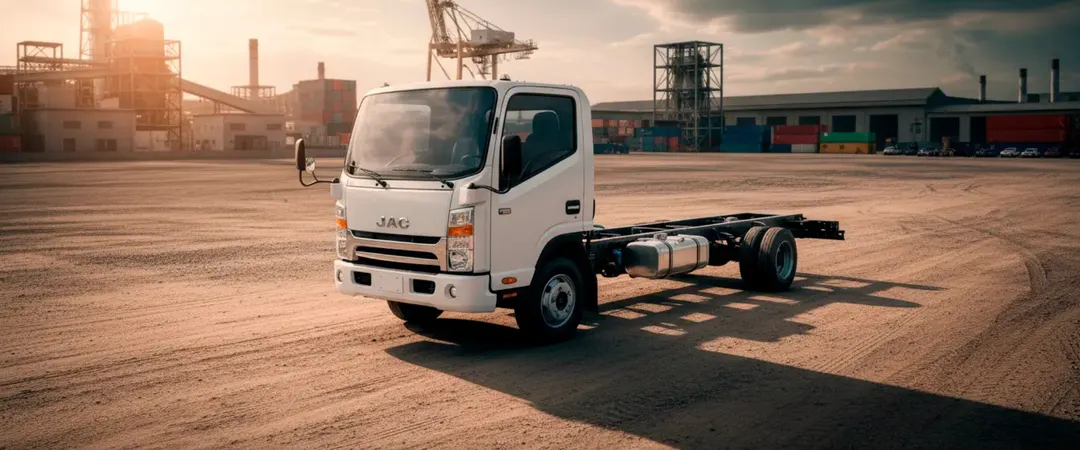 JAC 6T Chasis 2026 0 KM en Venezuela — precio y ficha técnica en Autochinos